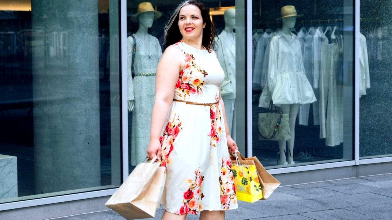 plus size swing dress