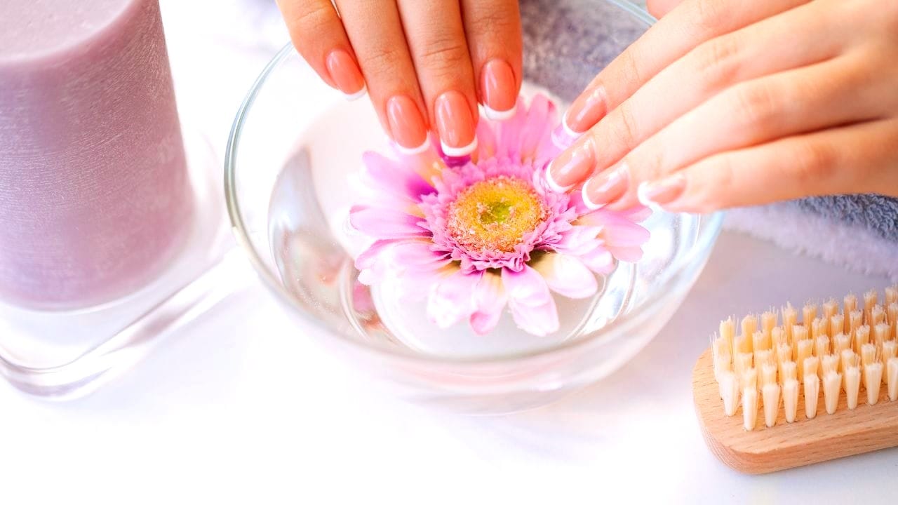 french tip press on nails