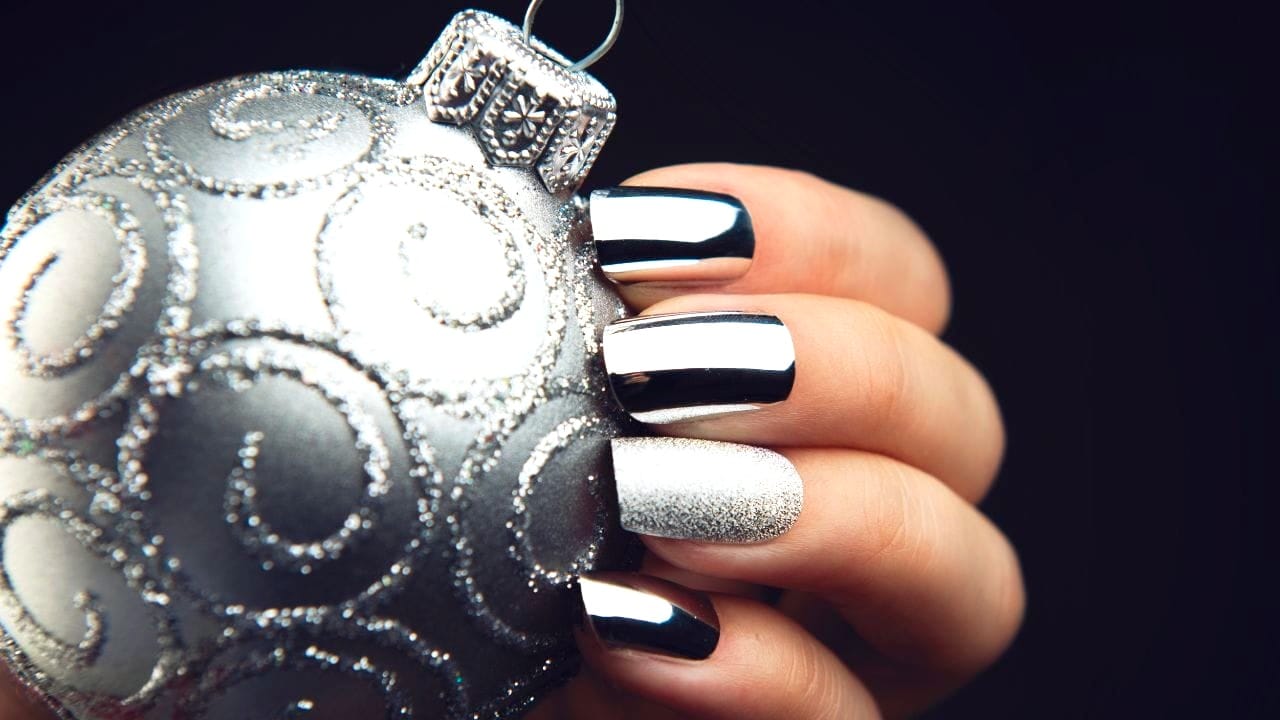 chrome nail powder