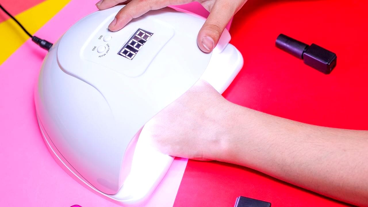 uv led nail lamp