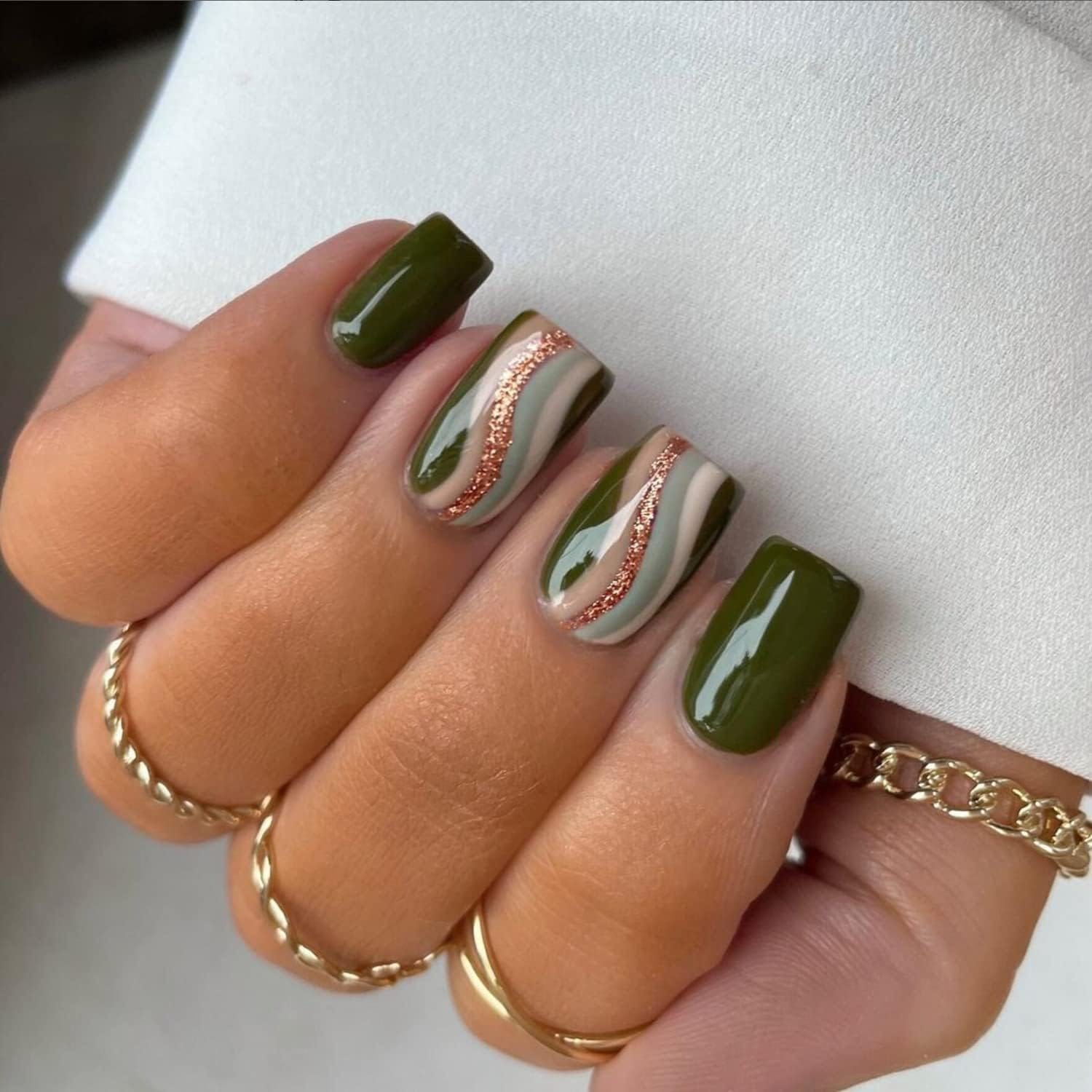 5 Stunning Green Coffin Nails You Need to Try - Nail Art Ideas and Tips