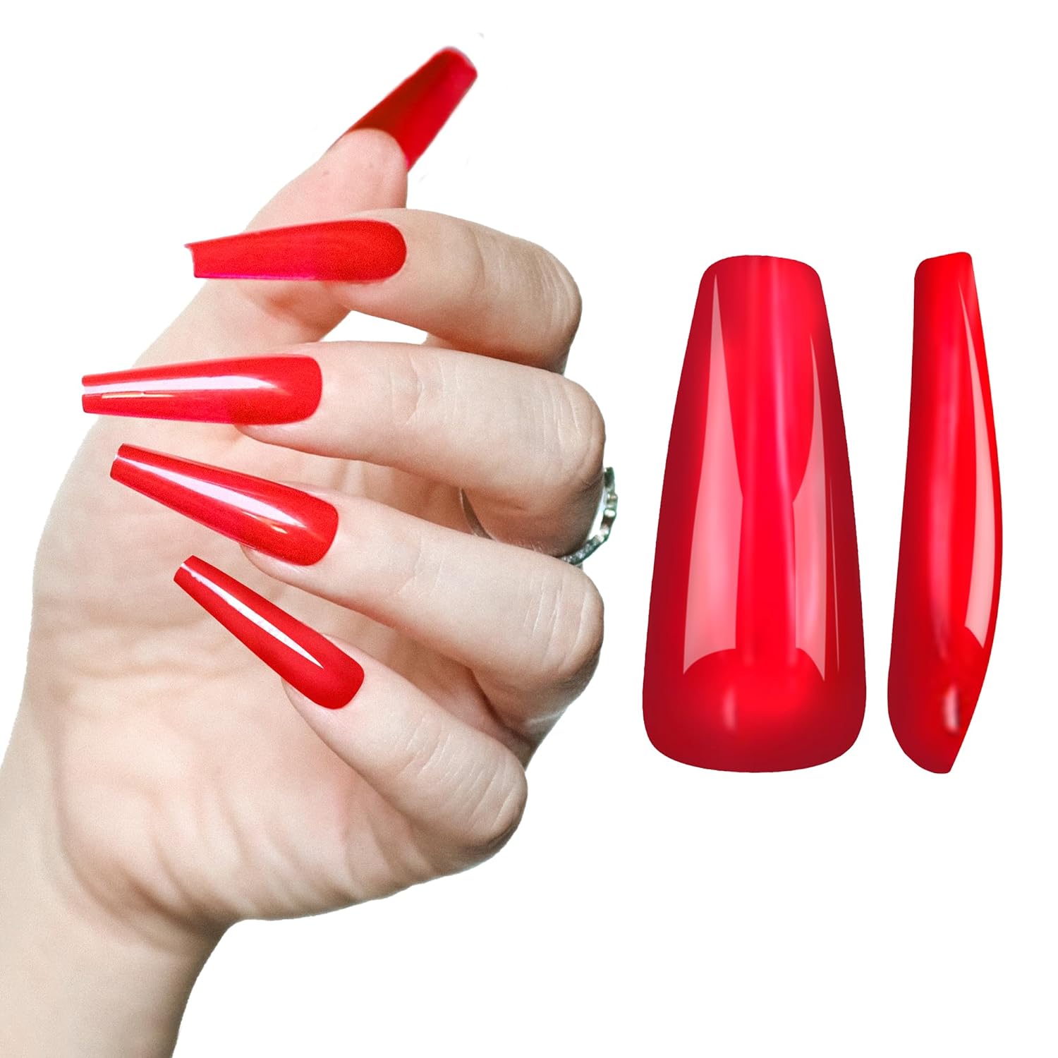 Top 5 Coffin Red Nails for a Stunning Manicure