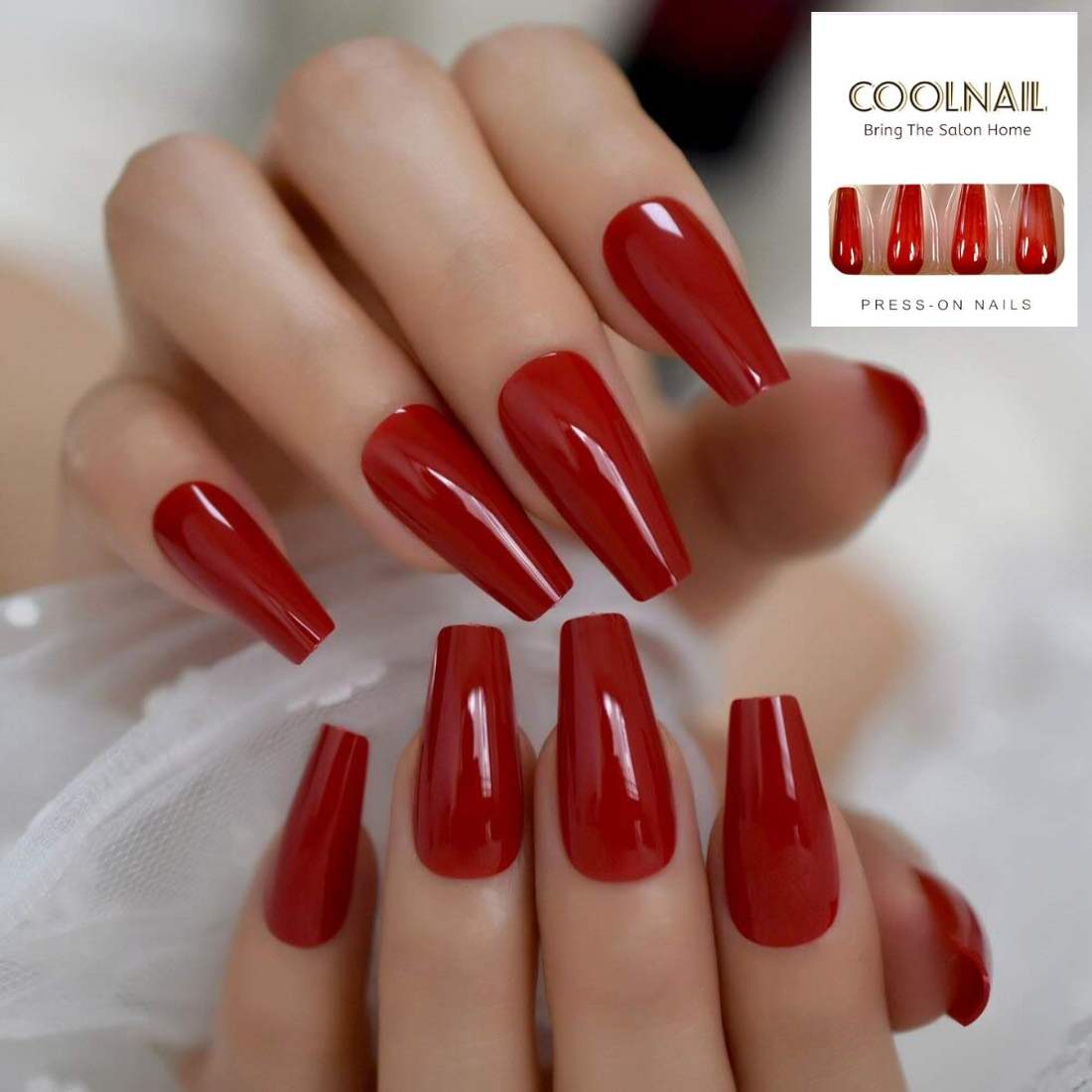 Top 5 Coffin Red Nails for a Stunning Manicure