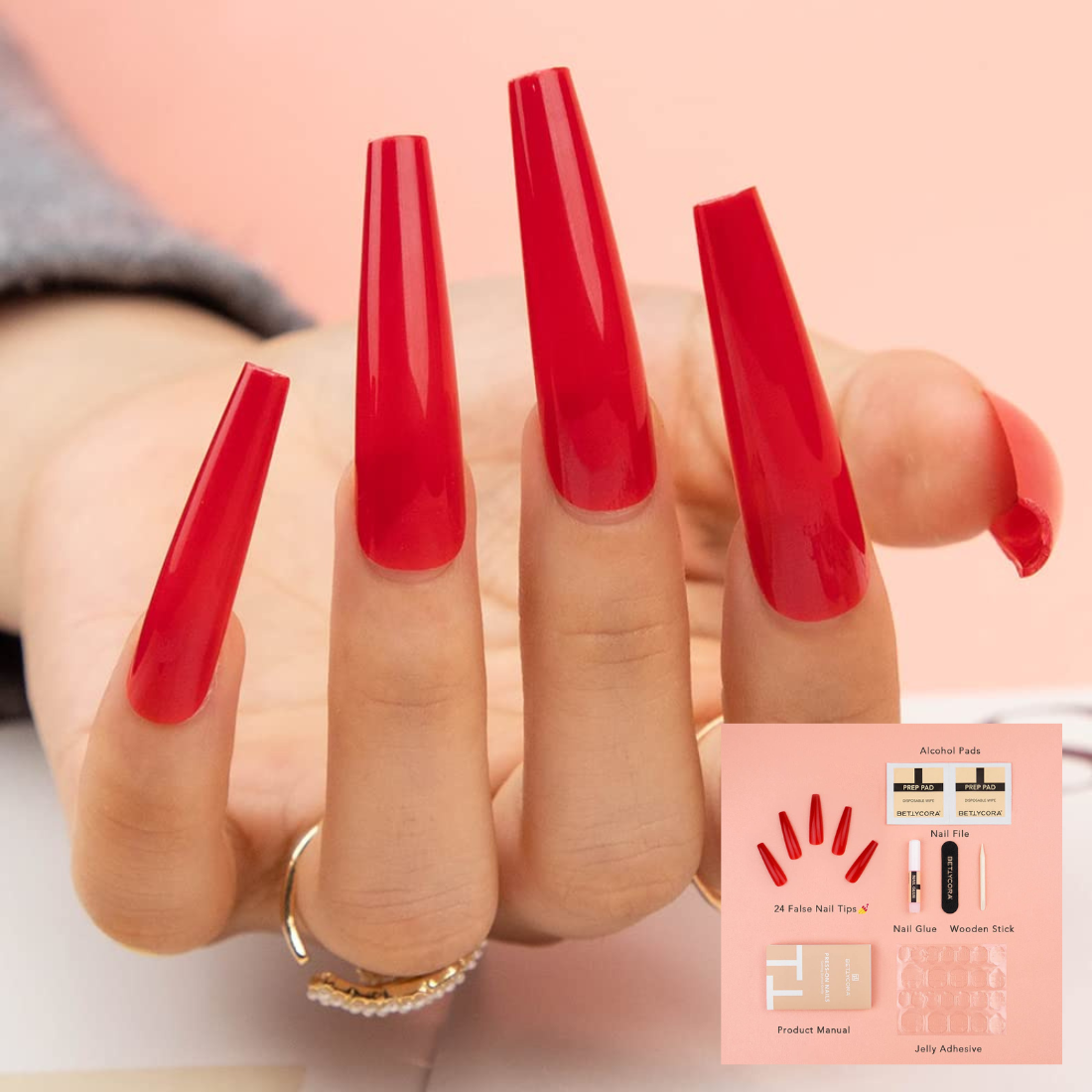 Top 5 Coffin Red Nails for a Stunning Manicure