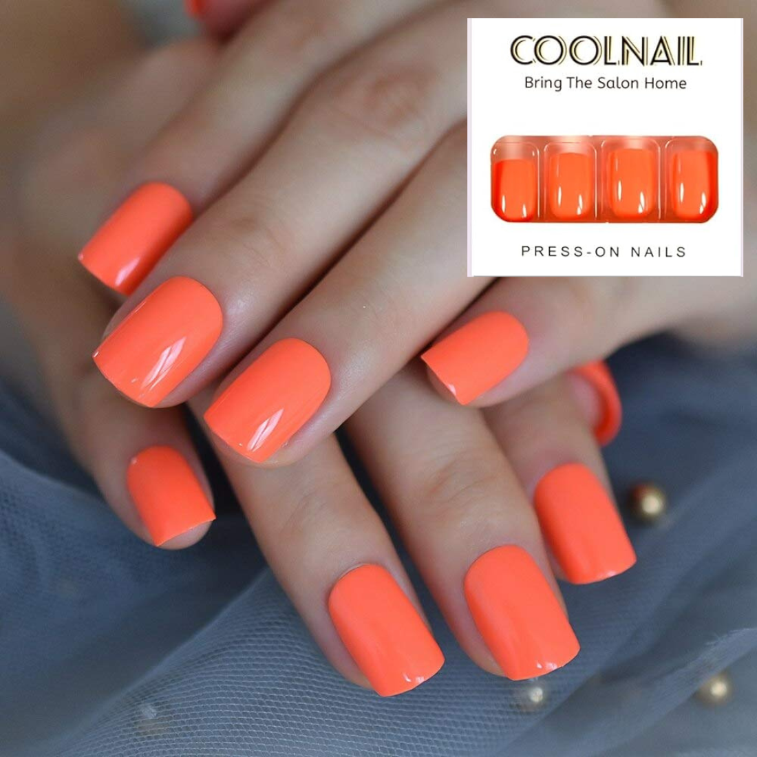 Top 5 Orange Press On Nails for a Stylish Manicure