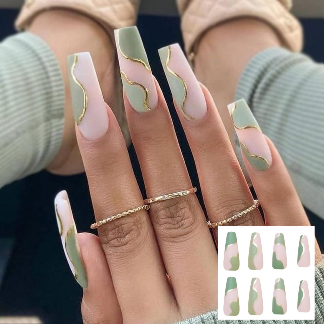 5 Stunning Green Coffin Nails You Need to Try - Nail Art Ideas and Tips