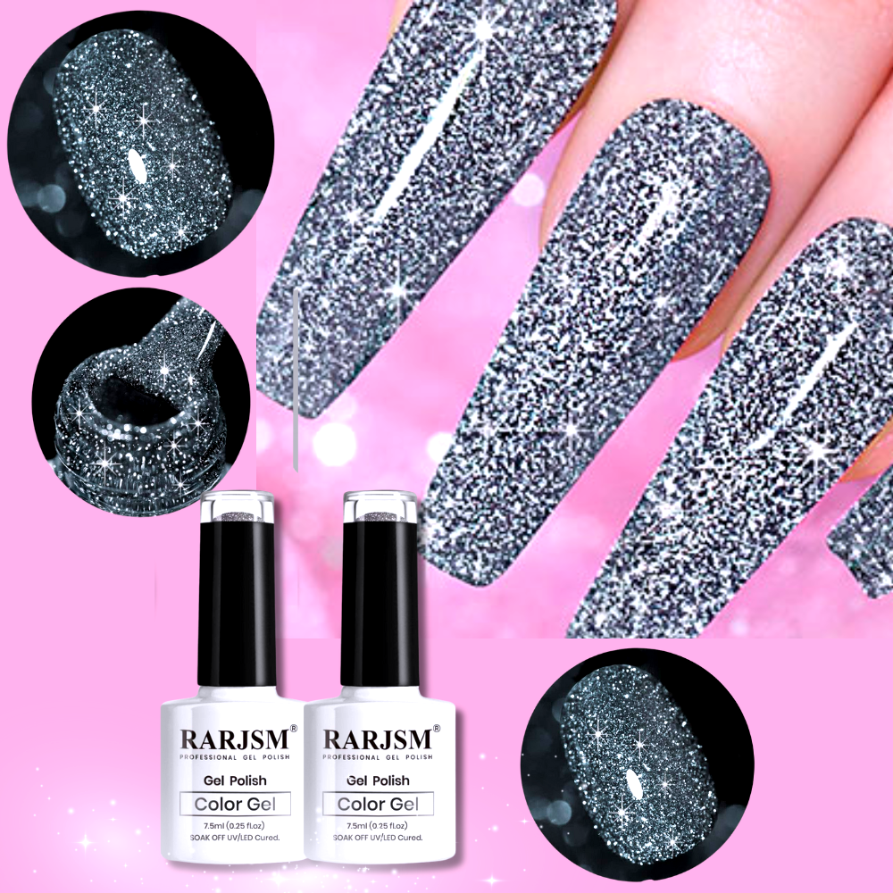 Glitter Power! Top 7 Black Glitter Nail Polishes to Try at Home