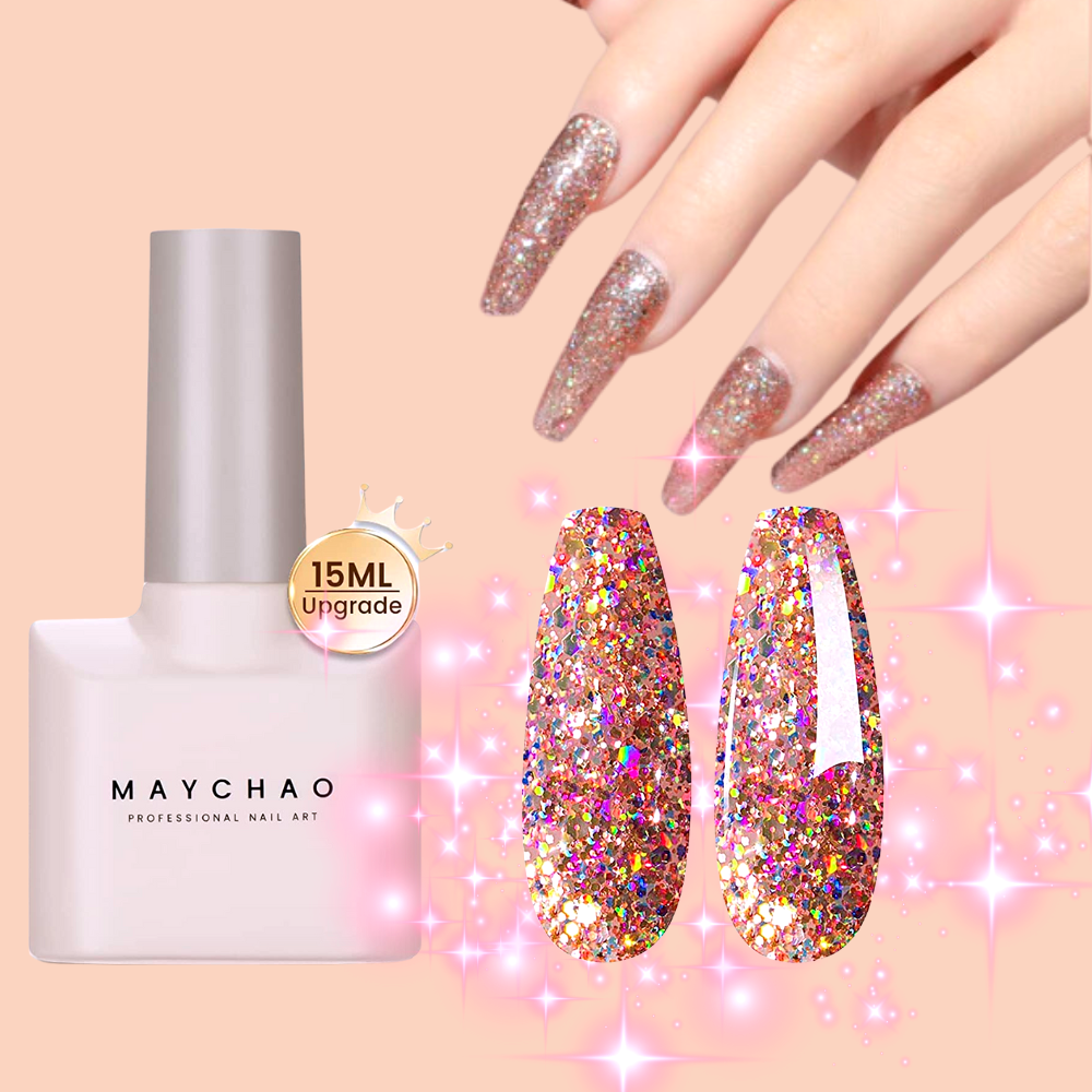 Sparkling Inspiration: Top 7 Pink Glitter Nails That Pop!