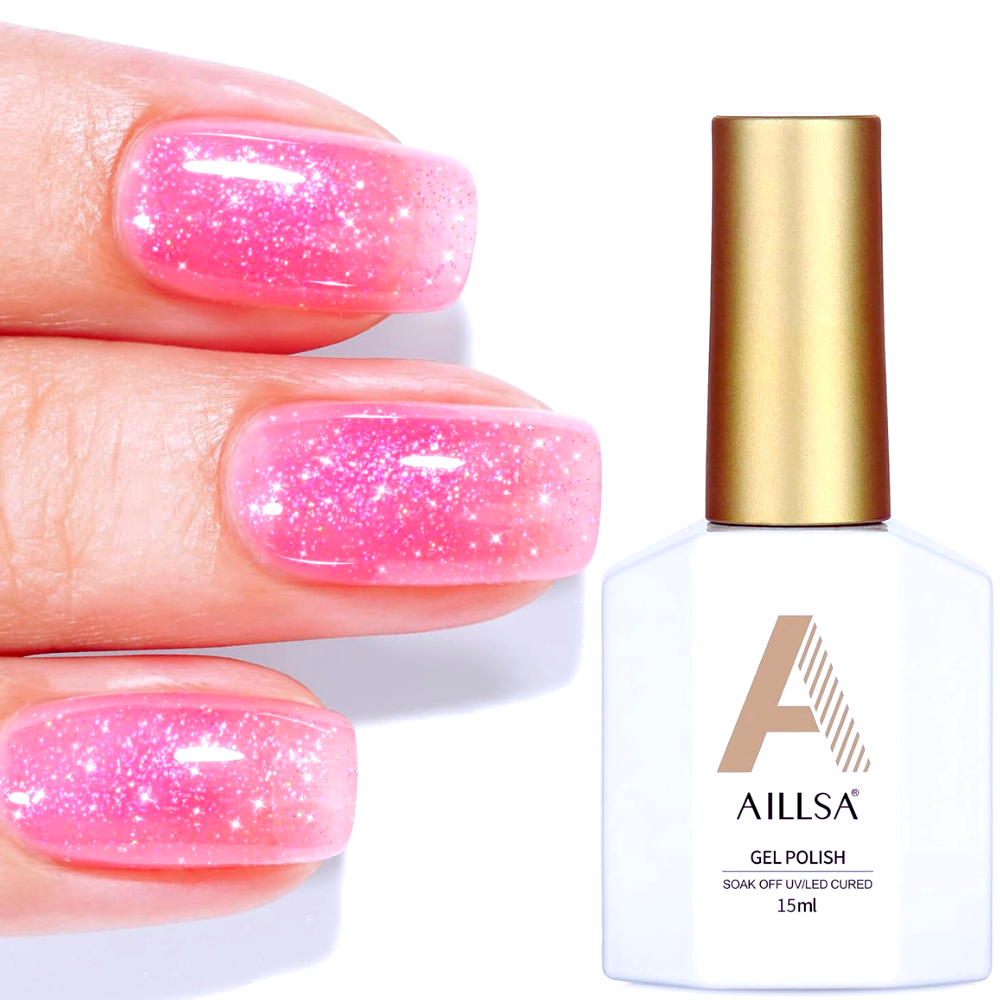 Sparkling Inspiration: Top 7 Pink Glitter Nails That Pop!