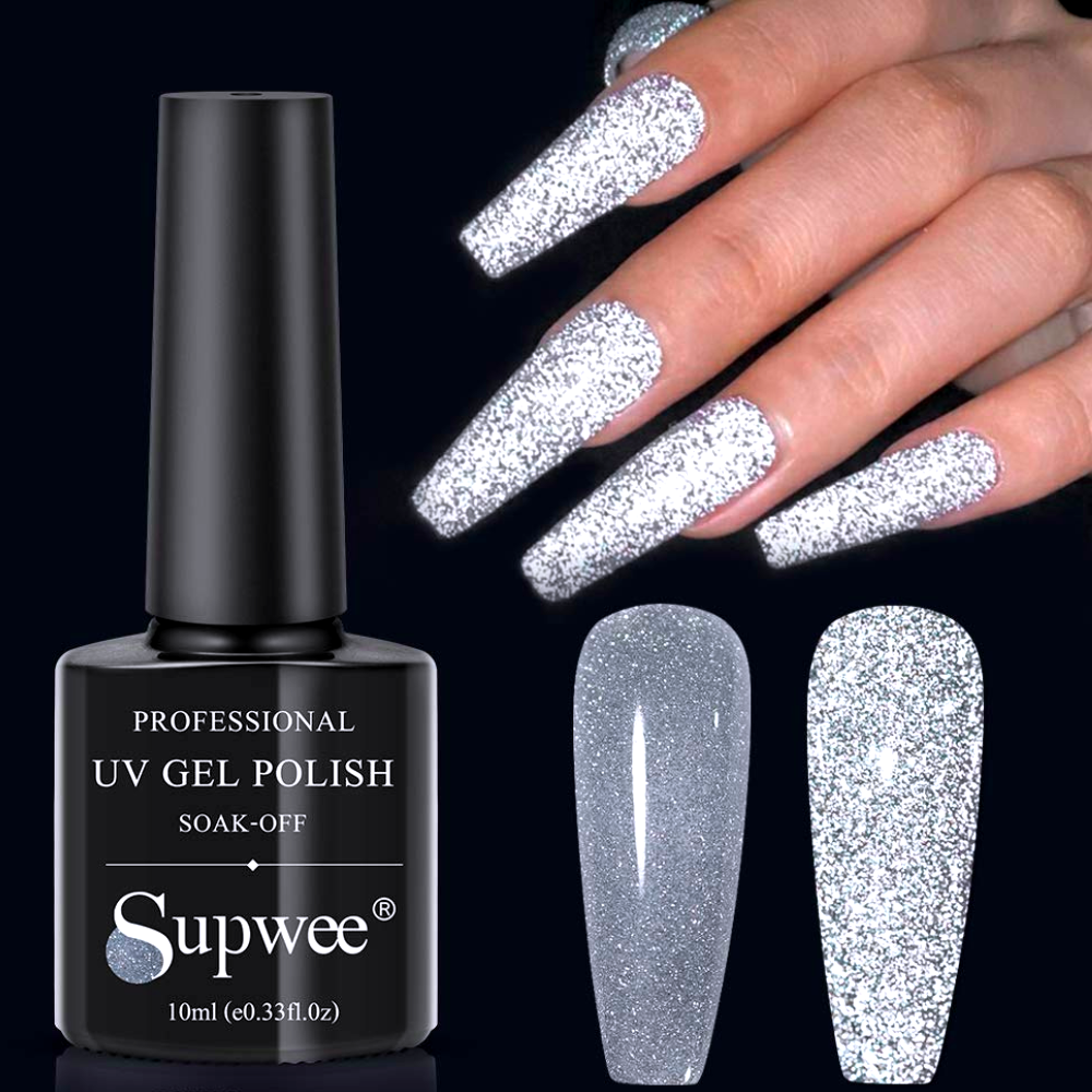 Find Your Perfect Sparkle: Top 5 Silver Glitter Nails to Try Now!