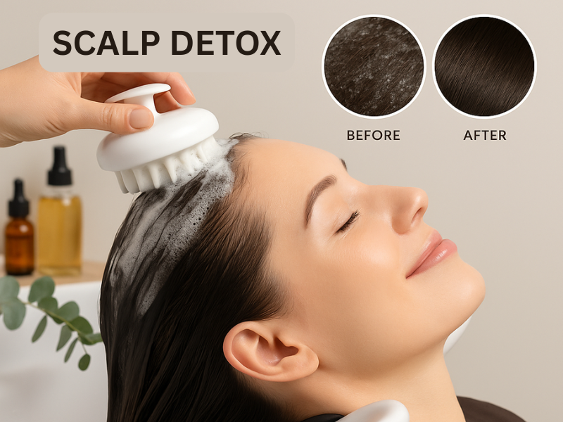 Professional scalp detox leads to beautiful, healthy hair. Enhance salon offerings & client satisfaction.