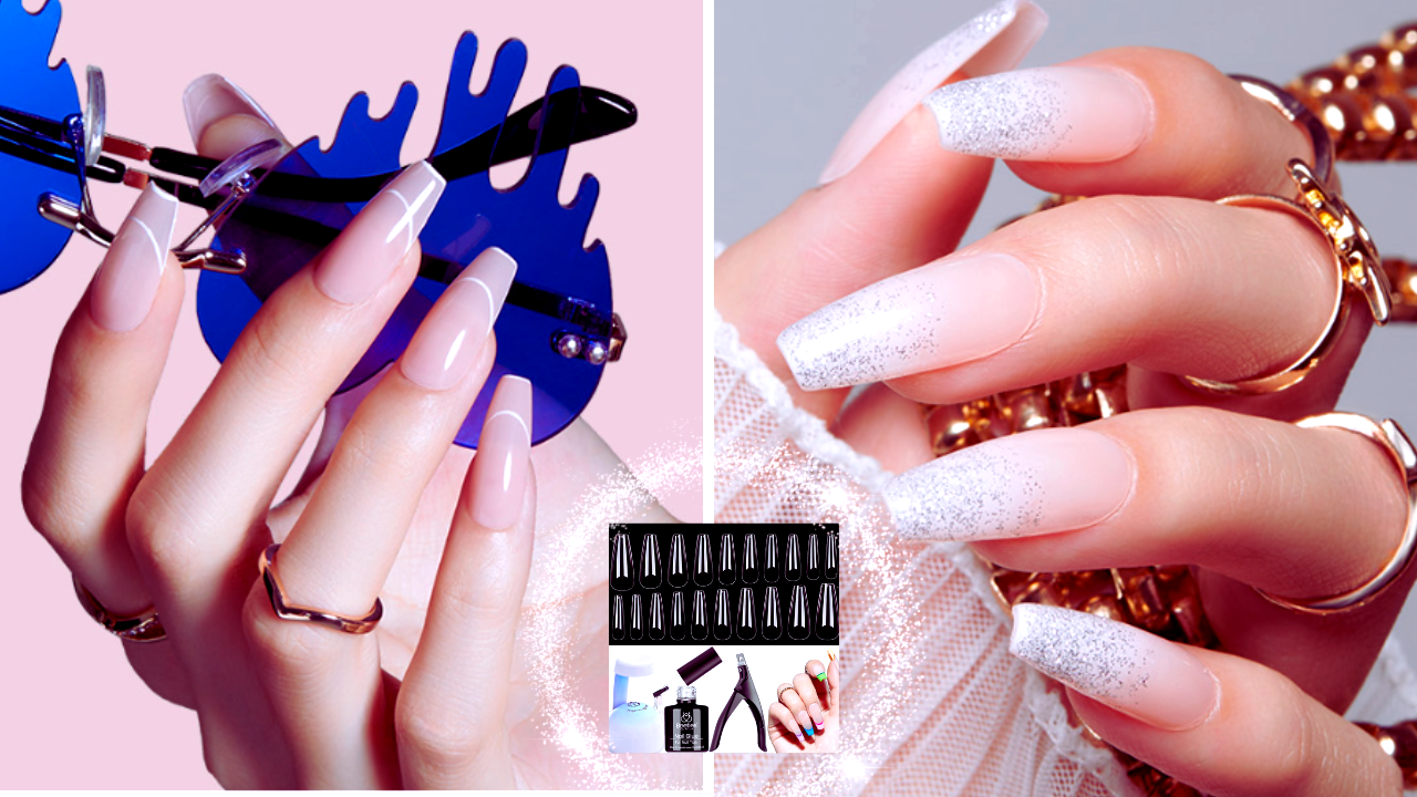 What is included in a nail extension kit